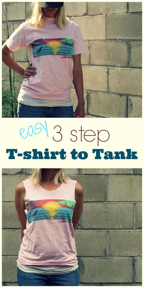 diy t shirt tank top.